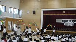 ４月７日　新任式・始業式の様子です