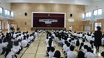 ４月７日　新任式・始業式の様子です