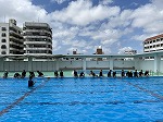 ６月９日　プール開きの様子です。