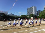 １１月5日　運動会の様子（応援）です。