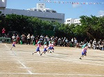 １１月5日　運動会の様子（かけっこ）です。