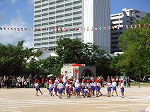 １１月5日　運動会の様子（玉入れ）です。