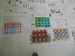 染め付け制作の作品です。