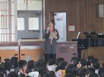 各学年とも、校長先生からお褒めの言葉をいただきました。